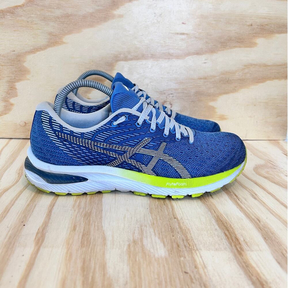 Asics - Cumulus 22 - Running Shoes - Blue - Women's - 9.5 - 1012A741